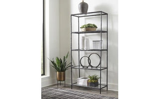 BOOKCASE Ryandale Antique BlackA4000461 ASHLEY