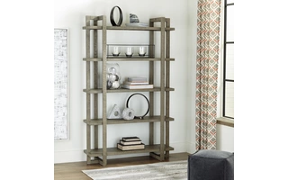 BOOKCASE Bergton Distressed GrayA4000500 ASHLEY