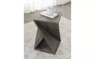 accent table zalemont distressed gray