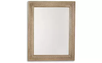 accent mirror belenburg washed brown