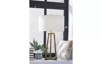 metal table lamp (1/cn) ryandale antique brass finish