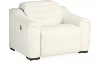 pwr recliner/adj headrest next-gen gaucho chalk