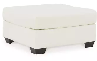 oversized accent ottoman donlen white
