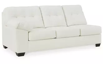 Ashley donlen laf sofa in white