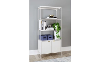 LARGE BOOKCASE Deznee WhiteH162-17 ASHLEY
