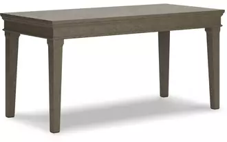 Ashley janismore home office desk in weathered gray