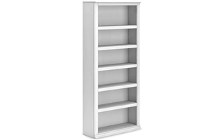 LARGE BOOKCASE Kanwyn WhitewashH777-17 ASHLEY