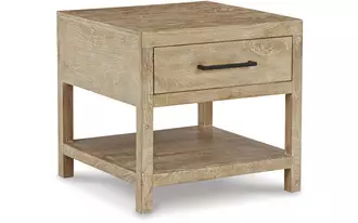 square end table belenburg brown