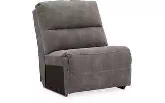 Ashley next-gen durapella armless chair in slate