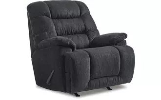 Ashley bridgtrail rocker recliner in charcoal