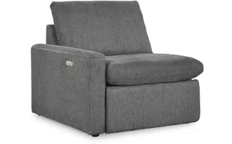 Ashley hartsdale laf zero wall power recliner in granite