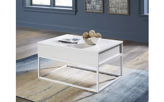 LIFT TOP COFFEE TABLE Deznee WhiteT162-9 ASHLEY