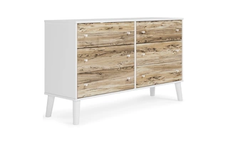SIX DRAWER DRESSER Piperton WhiteEB1221-231 ASHLEY