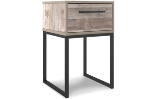 ONE DRAWER NIGHT STAND Neilsville WhitewashEB2320-291 ASHLEY