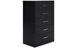 FIVE DRAWER CHEST Finch BlackEB3392-245 ASHLEY