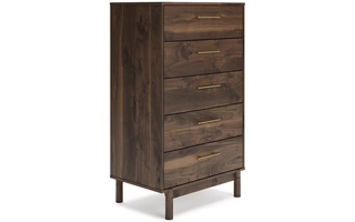 FIVE DRAWER CHEST Calverson MochaEB3660-245 ASHLEY