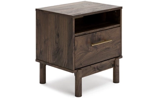 ONE DRAWER NIGHT STAND Calverson MochaEB3660-291 ASHLEY