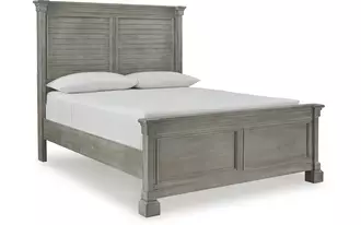 Ashley moreshire queen panel headboard in bisque