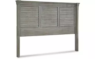 Ashley moreshire king/cal king panel headboard in bisque