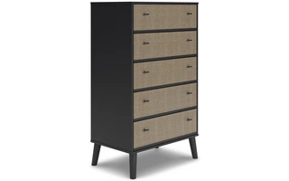 FIVE DRAWER CHEST Charlang Two-toneEB1198-245 ASHLEY
