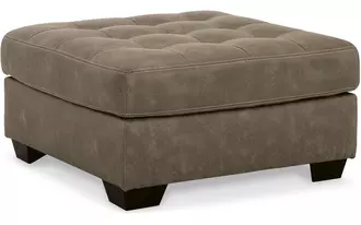 oversized accent ottoman keskin sand