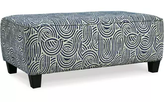 oversized accent ottoman trendle ink