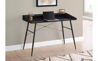 Ashley  computer desk - 48 l - black - black metal in 