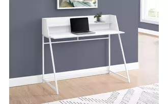 Ashley  computer desk - 48 l - white - white metal in 