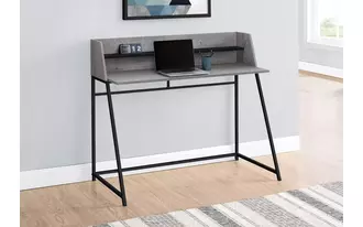 Ashley  computer desk - 48 l - grey - black metal in 