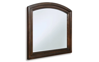 BEDROOM MIRROR Porter Rustic BrownB697-36 ASHLEY