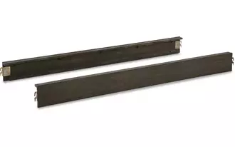 Ashley arkenton cal king panel rails in grayish brown