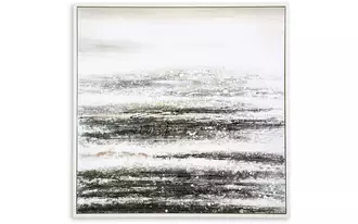 wall art yeschester white/gray/navy