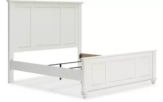 Ashley grantoni king panel footboard in white