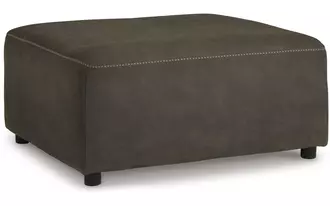 oversized accent ottoman allena gunmetal