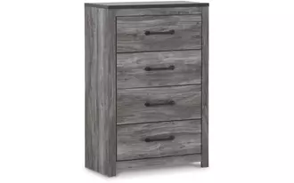 four drawer chest bronyan dark gray
