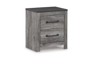 TWO DRAWER NIGHT STAND Bronyan Dark GrayB1290-92 ASHLEY