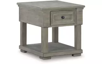 rectangular end table moreshire bisque