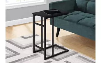 Ashley  accent table - 24 h - black - black metal in 