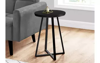 Ashley  accent table - 22 h - black - black metal in 