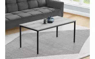 Ashley  coffee table - 40 l - grey - black metal in 
