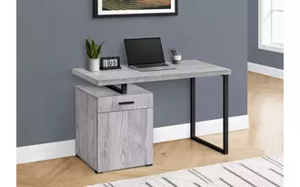 Ashley  computer desk - 48 l - grey left or right facing in 
