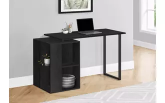 Ashley  computer desk - 55 l - black oak left or right facing in 