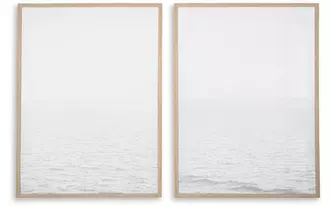 wall art set (2/cn) cashall gray