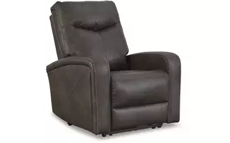 pwr recliner/adj headrest ryversans quarry
