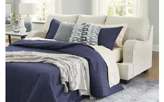queen sofa sleeper valerano parchment