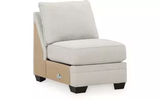 Ashley huntsworth armless chair in dove gray