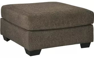 oversized accent ottoman brantano latte