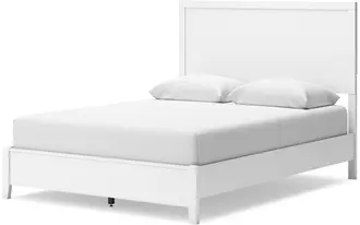Ashley binterglen queen panel hdbd/ftbd/slats in white