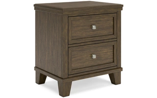 TWO DRAWER NIGHT STAND Shawbeck Medium BrownB625-92 ASHLEY