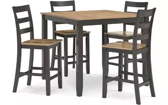 drm counter table set (5/cn) gesthaven natural/brown